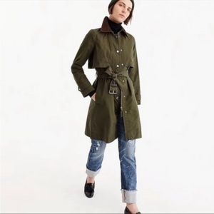 J Crew Trench Style field coat